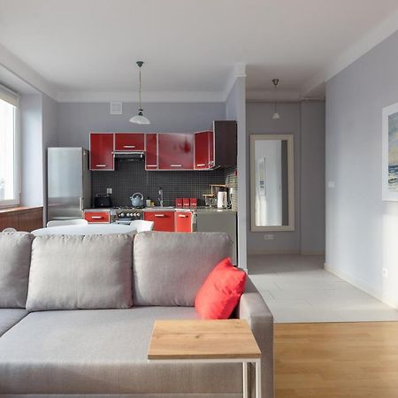 Metro Raclawicka Red Apartment Warschau Exterior foto