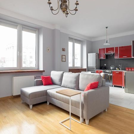 Metro Raclawicka Red Apartment Warschau Exterior foto