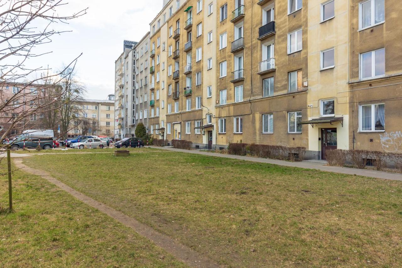 Metro Raclawicka Red Apartment Warschau Exterior foto