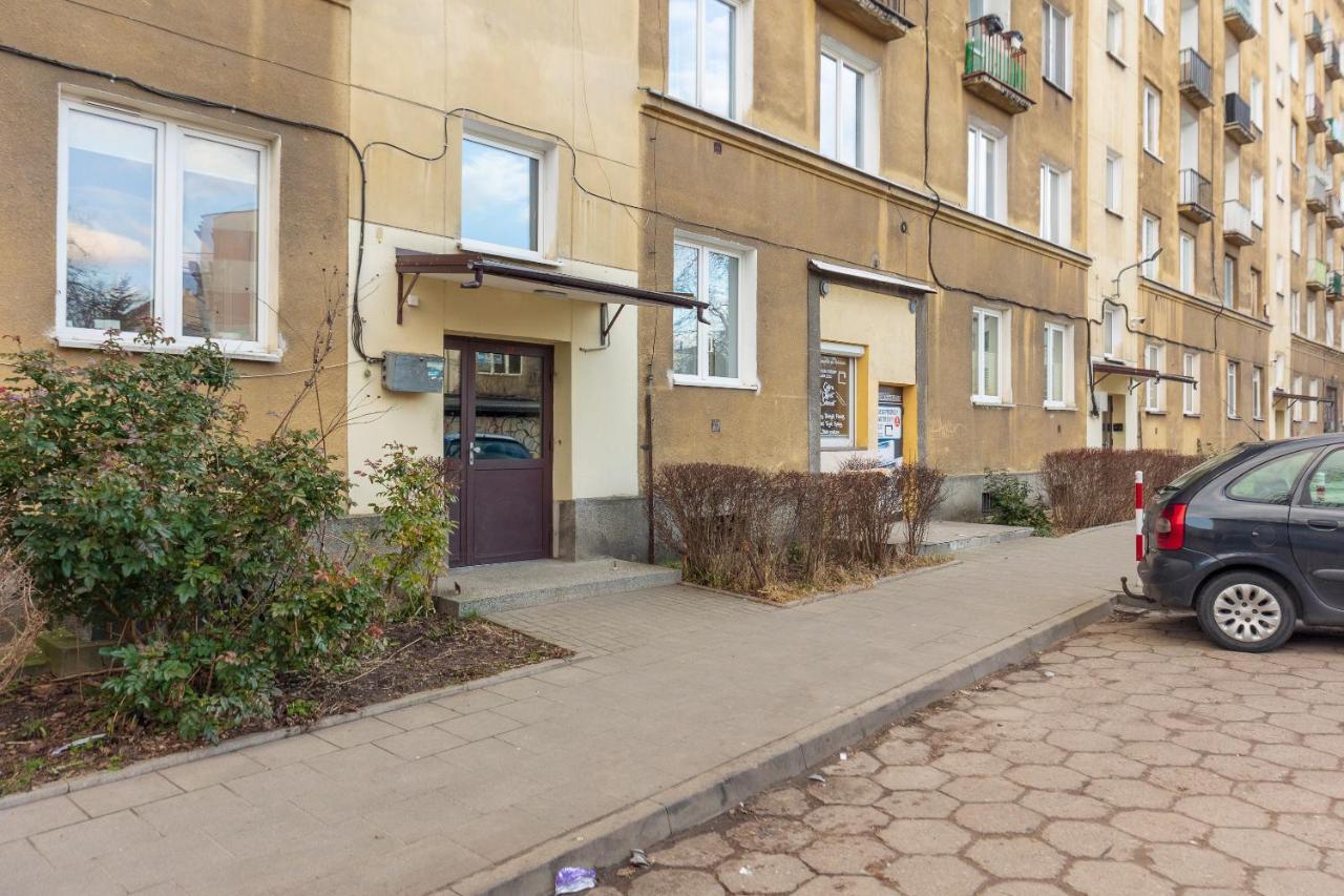 Metro Raclawicka Red Apartment Warschau Exterior foto